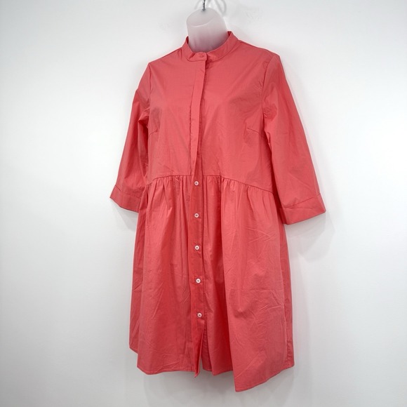 Tuckernuck Coral Royal Shirt Dress - Picture 8 of 15